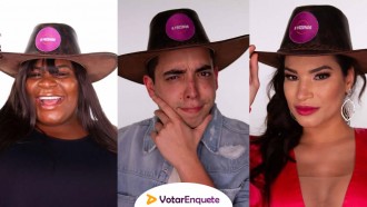 A Fazenda 12 roça: votação em Jojo, Lucas e Raissa movimenta a enquete