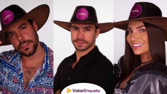 A Fazenda: Lipe Ribeiro, Mariano e Stéfany Bays estão na roça