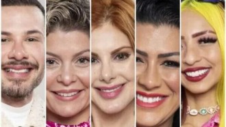 Alex x Bárbara x Deborah x Moranguinho x Ruivinha estão na 8ª roça de A Fazenda 14