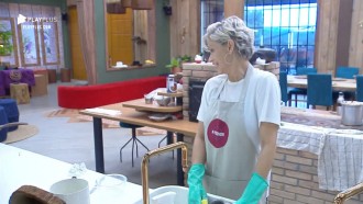 Andrea quer aumentar resistência para aguentar provas da Fazenda