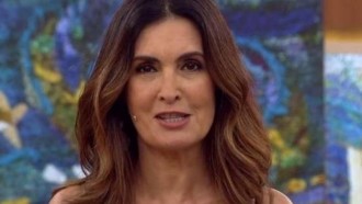 Ao vivo, Fátima Bernardes lamenta estúdio vazio pela primeira vez devido coronavírus