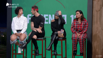 Aline, Rico, Solange e Valentina estão na nona roça de 'A Fazenda 13'