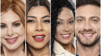 Deborah x Ingrid x Rosiane x Vini estão na 2ª Roça de A Fazenda 14