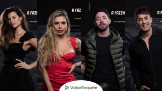 Enquete 3ª Roça A Fazenda 13: Erika x MC Gui x Rico x Tiago Quem Se Salva?
