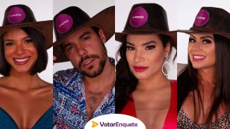 Enquete A Fazenda 12: Lipe, Victória, Jake ou Raissa, quem deve sair?