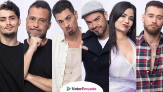 Enquete A Fazenda: Gui, Juninho, Sacha, Sidney, Vanessa e Yuri estão na roça; vote