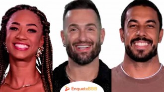Enquete BBB 25 10º Paredão: quem deve sair entre Aline, Diego e Maike?