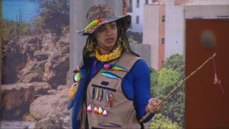 Aline completa duas horas no Castigo do Monstro Repescagem do BBB 25