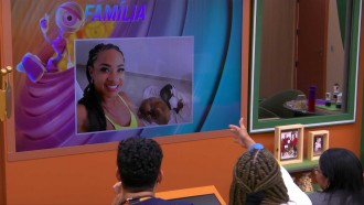 Aline e Vinícius inauguram Central do Líder no BBB 25