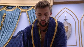 Arthur comemora Almoço do Líder no BBB21