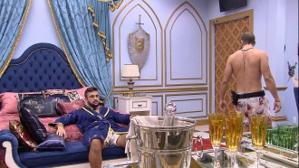 Arthur e Caio conversam sobre próximo Paredão do BBB21