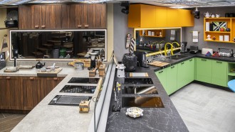 Bancadas dão charme às cozinhas do BBB 24