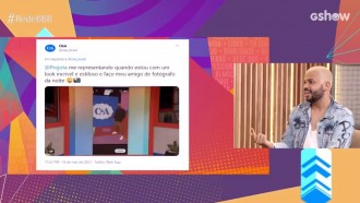Bate-Papo BBB: Projota comenta looks usados na casa do BBB21