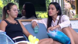 BBB 25: Eva e Renata especulam votos do próximo Paredão