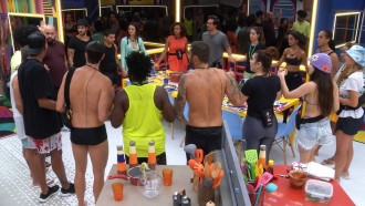 Brothers almoçam no BBB 22