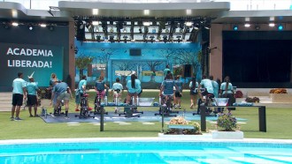 Brothers pedalam para liberar academia do BBB 24