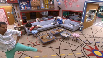 Bruno, Ricardo e Paula dançam e se divertem no BBB 23
