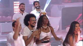 Camilla de Lucas se emociona com show de Ludmilla no BBB21