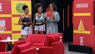 BBB 22: Linn da Quebrada e sisters do VIP fazem compras no Mercado Americanas