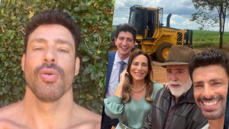 Cauã Reymond manda recado que estará no BBB 23: 'Até mais tarde'