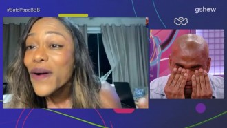 Cezar chora ao rever a irmã e descobre morte do tio