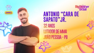 Conheça Antonio ‘Cara de Sapato’ Jr. do BBB 23