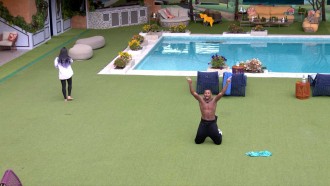 Davi comemora resultado na Prova do Finalista do BBB 24: 'Top 3'