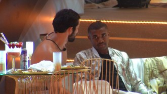 Davi mira voto do Grupo Fada em Leidy Elin no Paredão