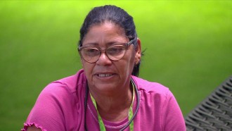 Delma desabafa com brothers no BBB 25: 'Sou graduada na vida'