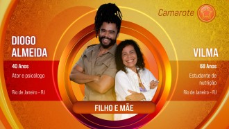 Dupla Diogo Almeida e Vilma, do BBB 25: conheça!