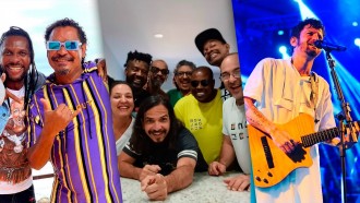 É o Tchan, Monobloco e Saulo Fernandes agitam festa do BBB 23