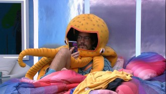 Eliezer grava o Podcast do Líder no BBB 22