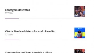 Enquete BBB: Público elege momento auge da Formação de Paredão