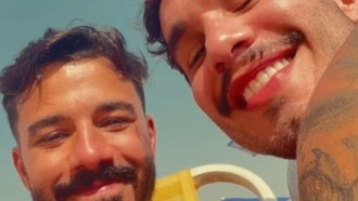 Ex-BBB Mateus Pires reata namoro com Junior Souto: 'Estou feliz'