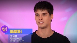 Gabriel é participante do BBB 23