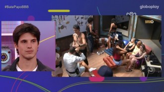 Gabriel revê cenas com Bruno e lamenta episódios: 'Fui infeliz'