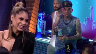 Guimê ‘dá o play’ na festa do BBB 23 e Lexa comenta: ‘Oremos’