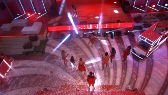 Isabelle faz apresentação para brothers do BBB 24