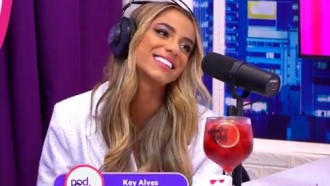 Key Alves revela que ficou com José Loreto: 'Já peguei'