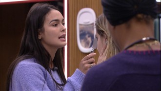 Larissa discute com Cezar no BBB 23: 'Você é um arregão'