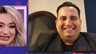 Marília chora ao rever o marido no Bate-Papo BBB