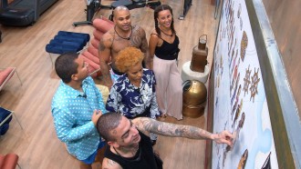 Na academia do BBB 23, participantes elogiam bonecos táticos