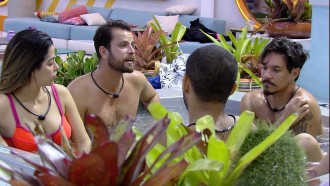 No BBB 22, Gustavo fala sobre brother no Paredão: 'Se bater, sai'