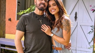 Paula Amorim celebra 1 ano do transplante de medula do pai