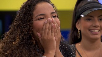 Pitel recebe vídeo de namorado no Presente do Anjo do BBB 24