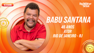 Quem é Babu Santana, do BBB 26? Ator é participante do reality