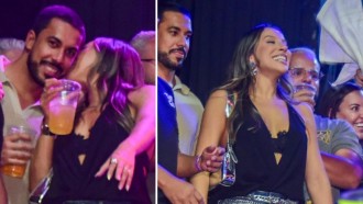 Renata Saldanha, campeã do BBB 25, curte noitada com Maike