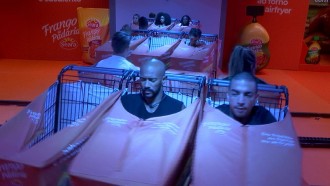 Ricardo grita na Prova do Líder: 'Não vou perder pra você'