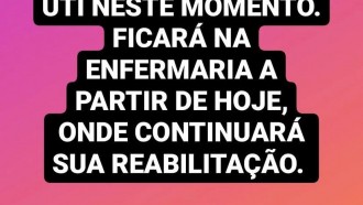 Rodrigo Mussi tem alta de UTI e irmão comemora: 'Imensa alegria'