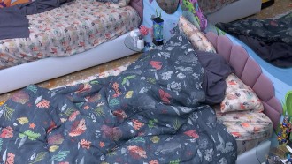 Sarah Aline e Ricardo vão para baixo do edredom no BBB 23